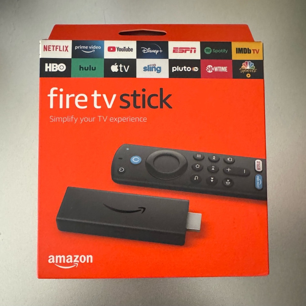 Amazon Fire TV Stick with Alexa Remote - Black NIB